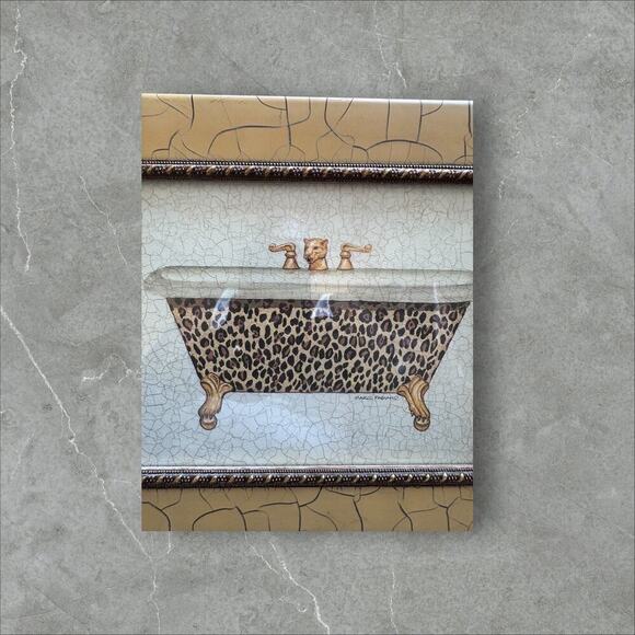 Marco Fabiano Authentic Print and Frame.  A set of two.  Tiger and Cheetah Print - Picture 5 of 6